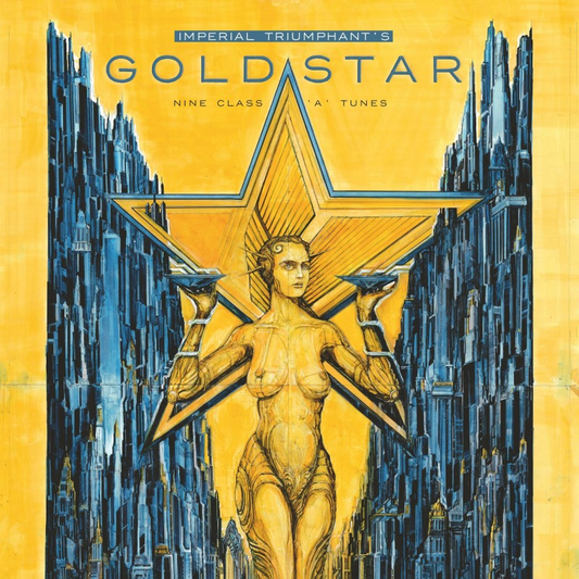 Imperial Triumphant — Goldstar [White Vinyl LP] — cover artwork