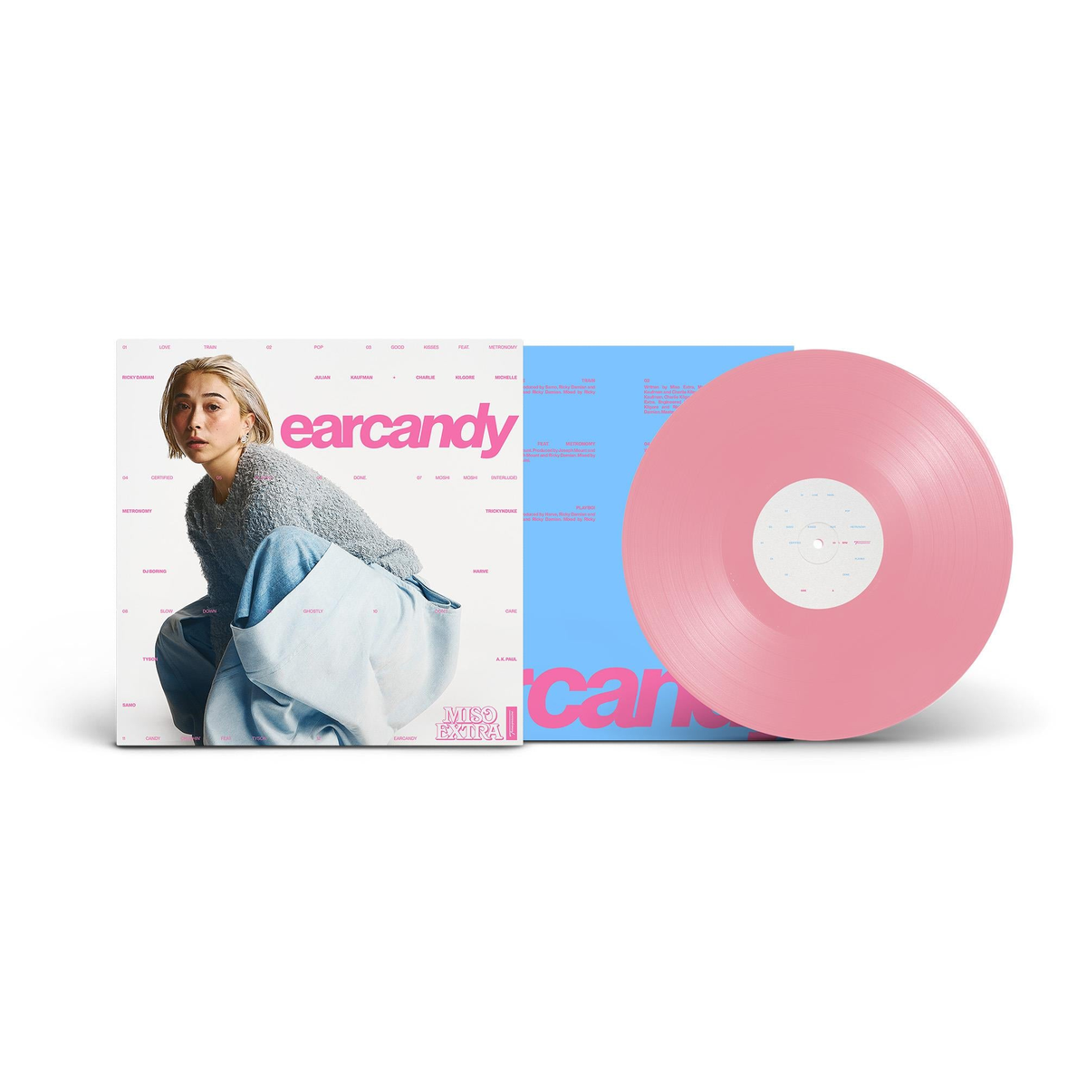 Miso Extra — Earcandy [Pink Vinyl LP] — cover artwork