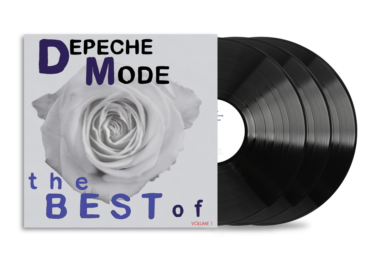 Depeche Mode — The Best of Depeche Mode, Vol. 1 [3LP] — cover artwork