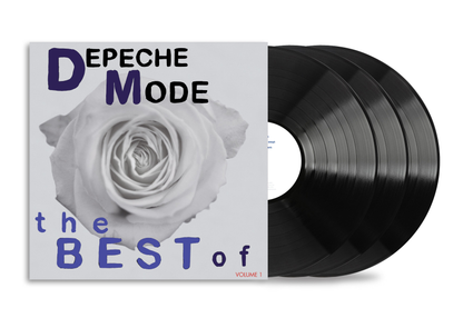 Depeche Mode — The Best of Depeche Mode, Vol. 1 [3LP] — cover artwork