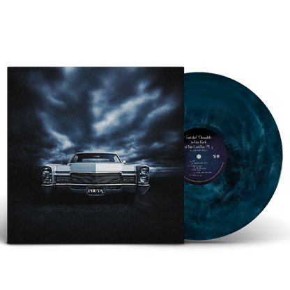 Pouya — Suicidal Thoughts in the Back of the Cadillac, Pt. 3 [Dark Blue Marbled Vinyl] — cover artwork