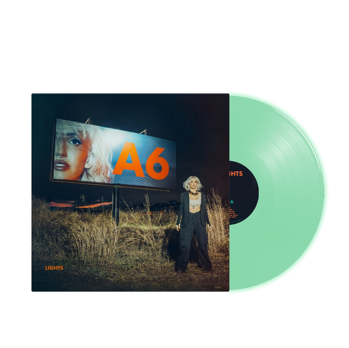 Lights — A6 [Glow in the Dark Vinyl] — cover artwork