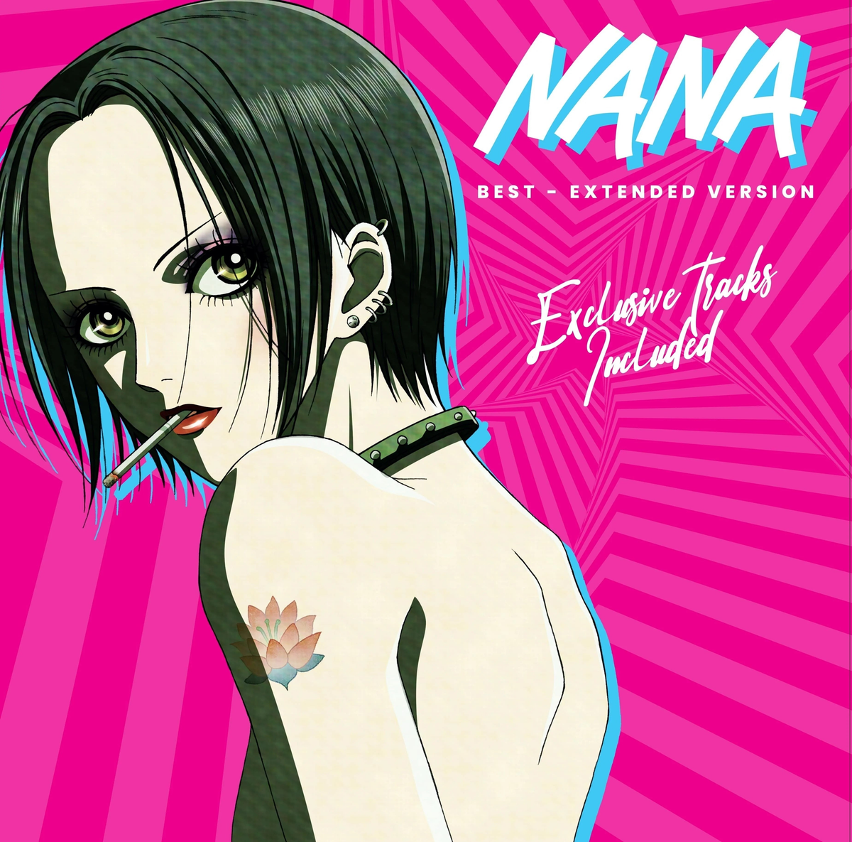 Various Artists — NANA Best: Extended Version (Soundtrack) [Pink/Purple Splatter 2LP Vinyl with Etched Side], cover artwork
