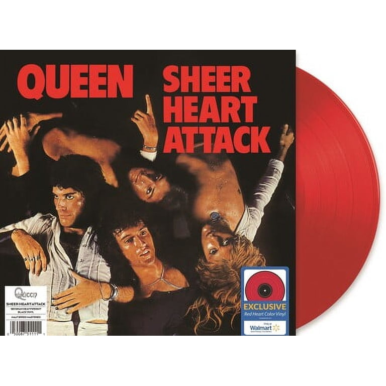 Queen — Sheer Heart Attack (Half-Speed Master) [Red Heart Color Vinyl], cover artwork