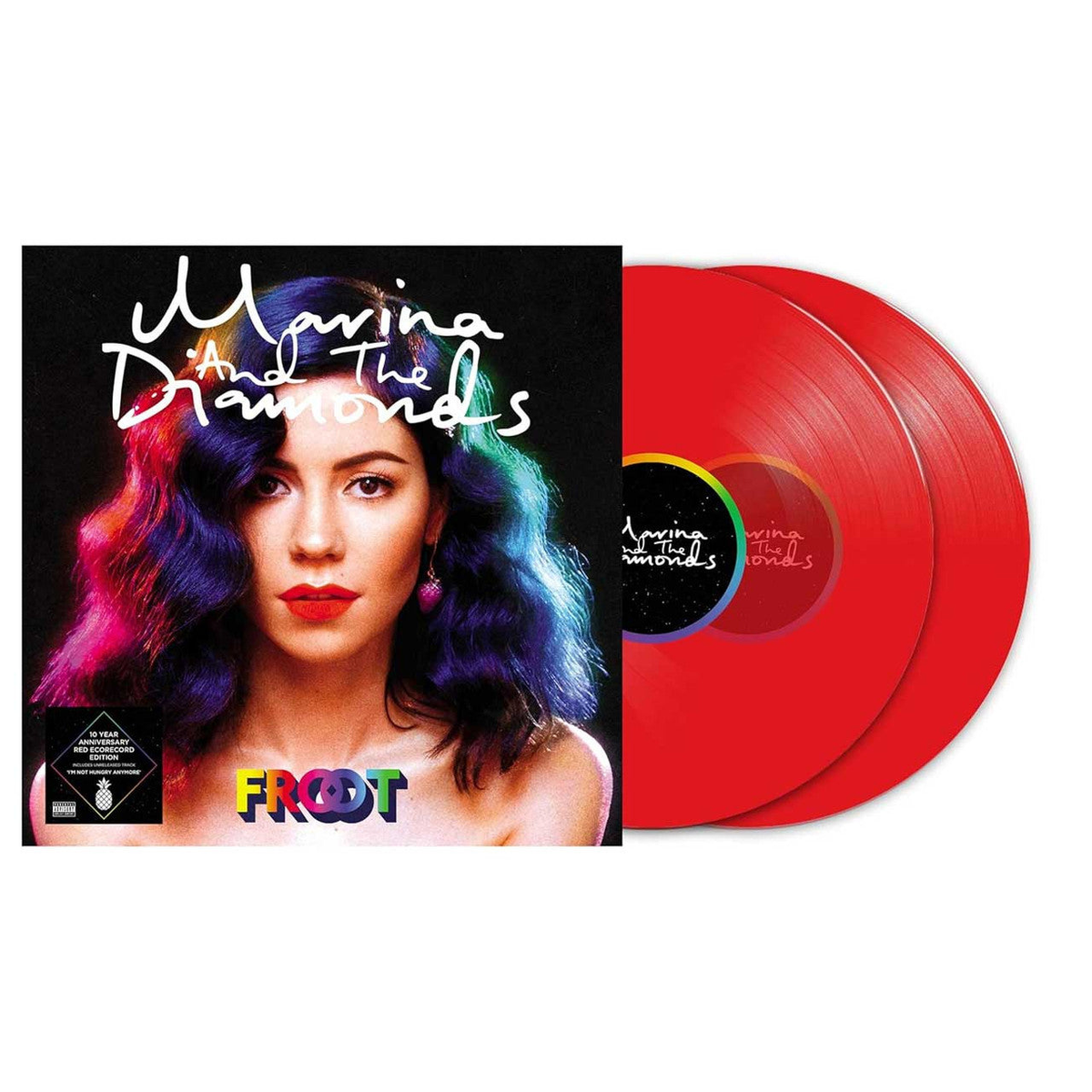 MARINA — FROOT [10th Anniversary Eco-Colored 2LP Vinyl], cover artwork