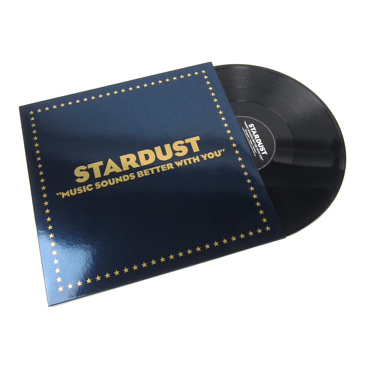 Stardust - Music Sounds Better With You (20th Anniversary) [12" Vinyl Single] sleeve and record