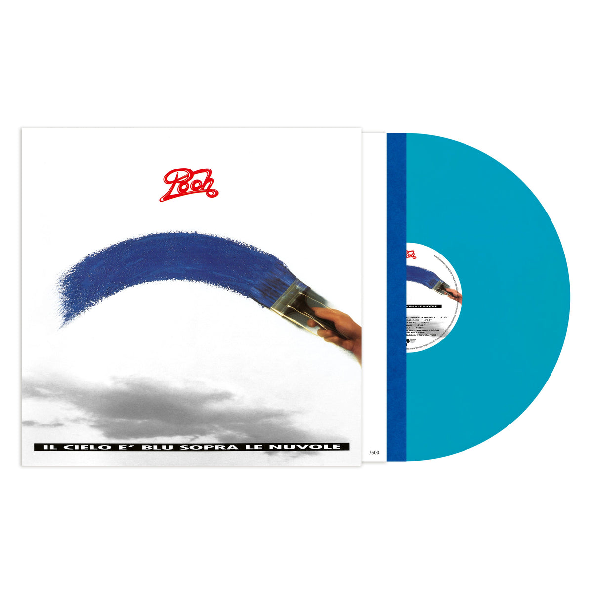 Pooh – Il Cielo È Blu Sopra Le Nuvole [Light Blue Vinyl LP] — cover artwork
