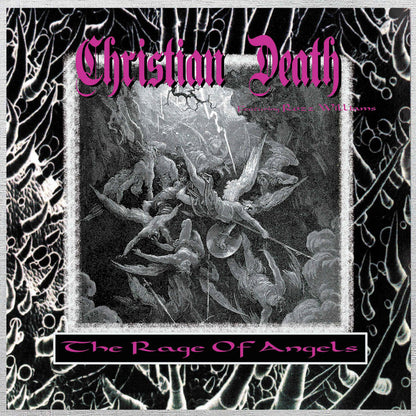 Christian Death featuring Rozz Williams - The Rage Of Angels [Japanese LP] cover artwork