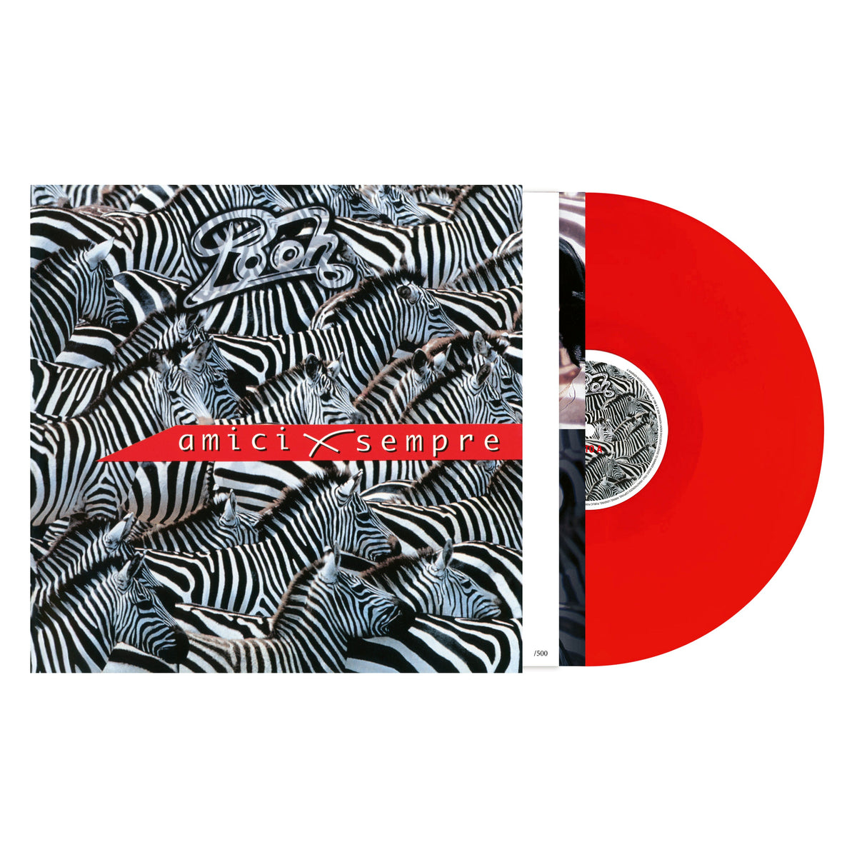 Pooh – Amici per Sempre [Red Vinyl LP] — cover artwork