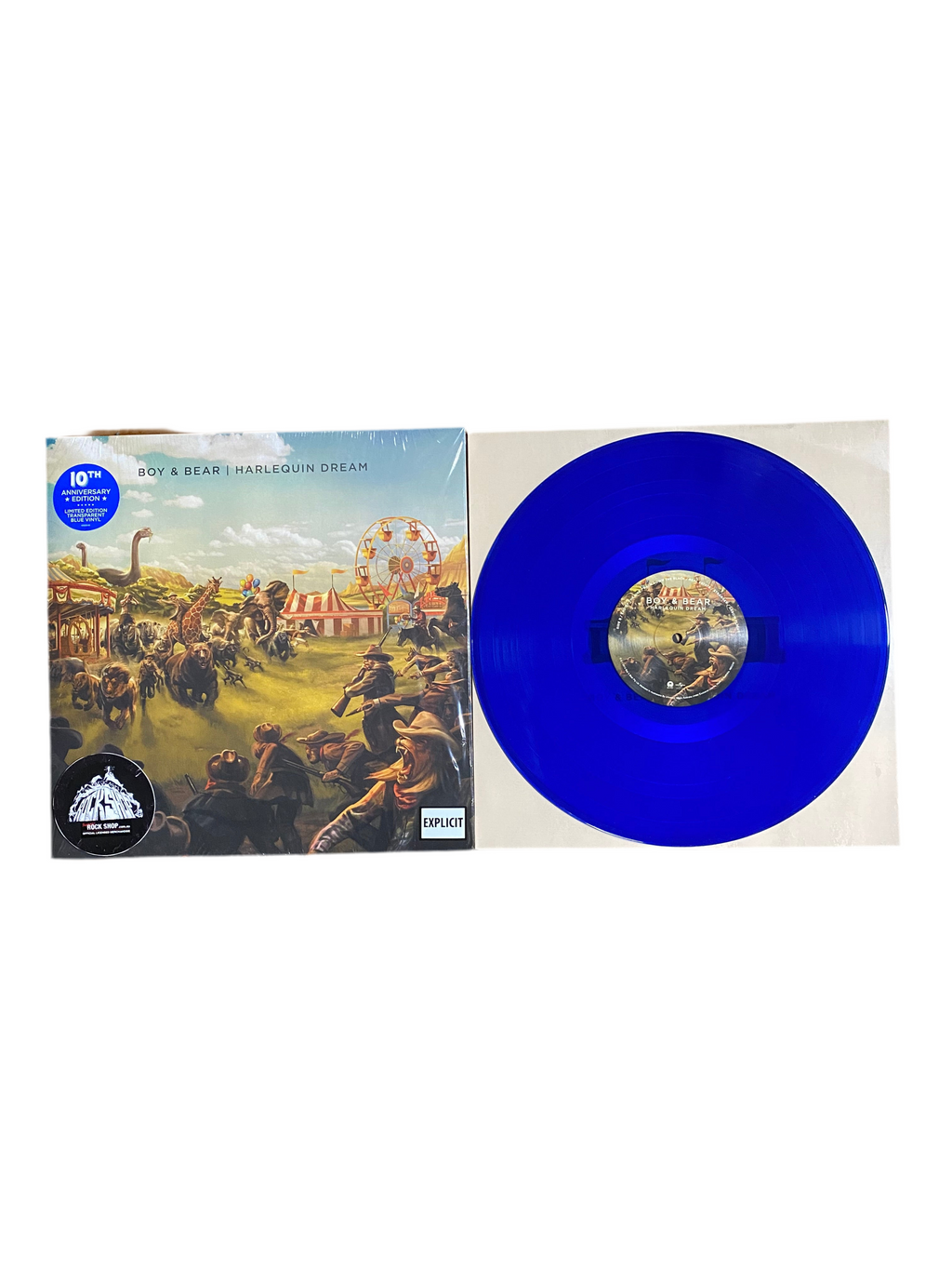 Boy & Bear - Harlequin Dream (10th Anniversary) [Blue Vinyl]