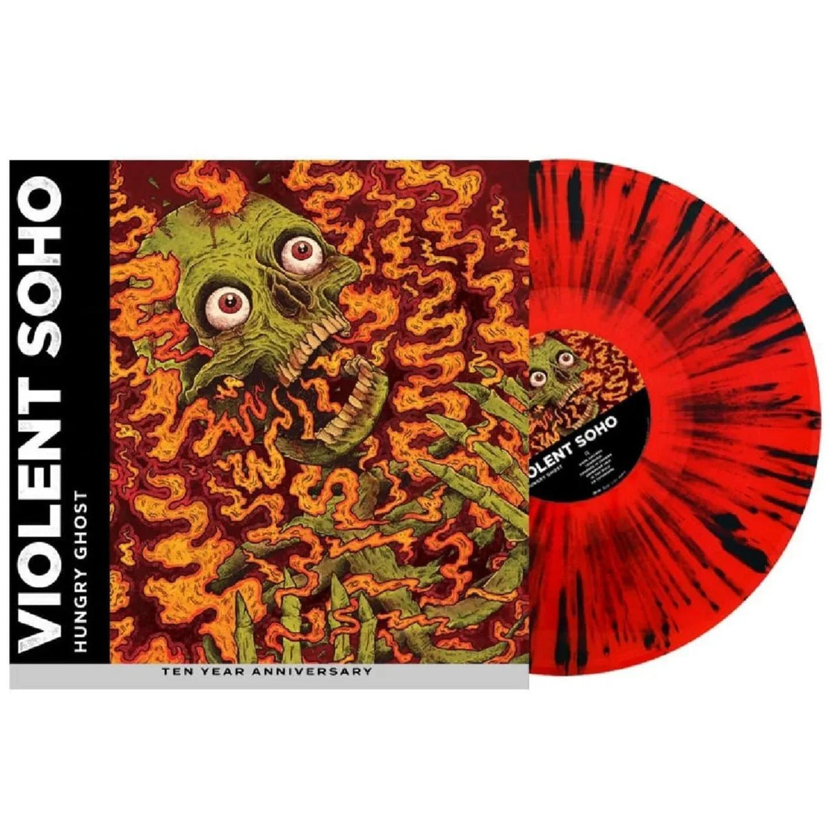 Violent Soho - Hungry Ghost (10 Year Anniversary) [Black & Red Splatter Vinyl]