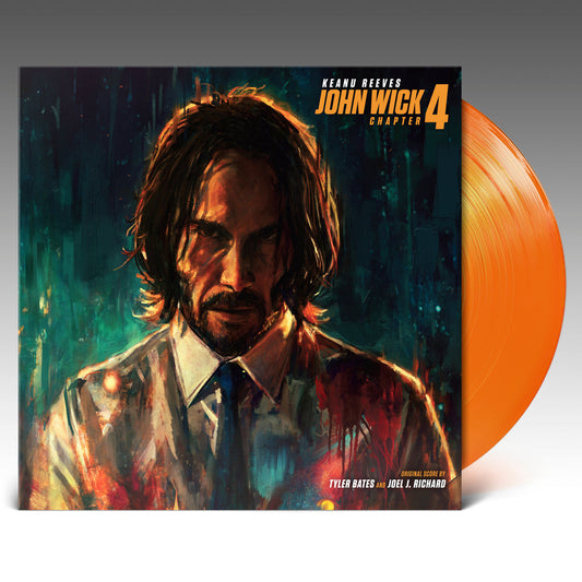 Tyler Bates & Joel J. Richard - John Wick: Chapter 4 (Original Score) [Transparent Orange Vinyl]