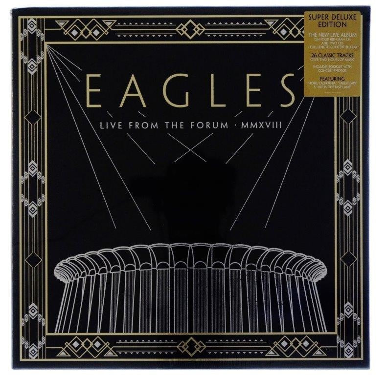 Eagles - Live From The Forum MMXVIII [Super Deluxe Vinyl 4LP 2CD Blu-ray Box Set]