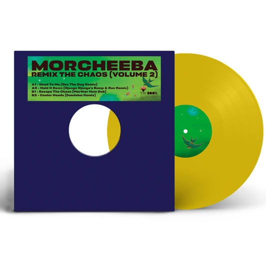 Morcheeba – Remix the Chaos (Volume 2) [Yellow Vinyl 12-Inch] cover artwork