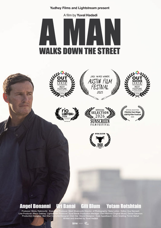 Yuval Hadadi - A Man Walks Down the Street [DVD] - film poster