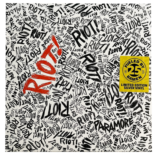 Paramore – Riot! [Silver Vinyl] cover artwork