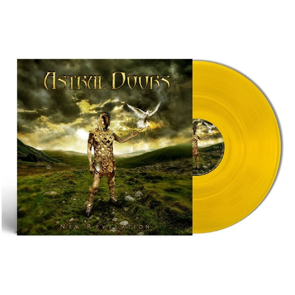 Astral Doors - New Revelation [Yellow Vinyl LP / Bonus Tracks] cover artwork