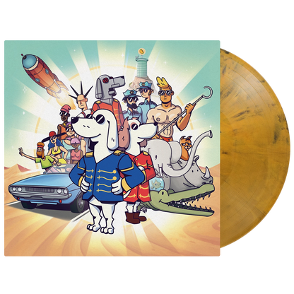 Bakermat - The Ringmaster [Yellow, Black & Red Marbled 180g Vinyl LP] cover artwork