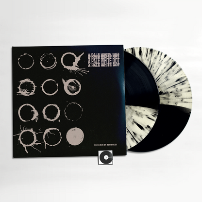Periphery - Pale White Dot [Half Black / Half Cream with Black Splatter Vinyl LP] cover artwork