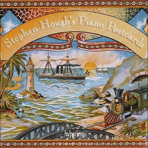 Stephen Hough - Stephen Hough's Piano Postcards [LP] cover artwork