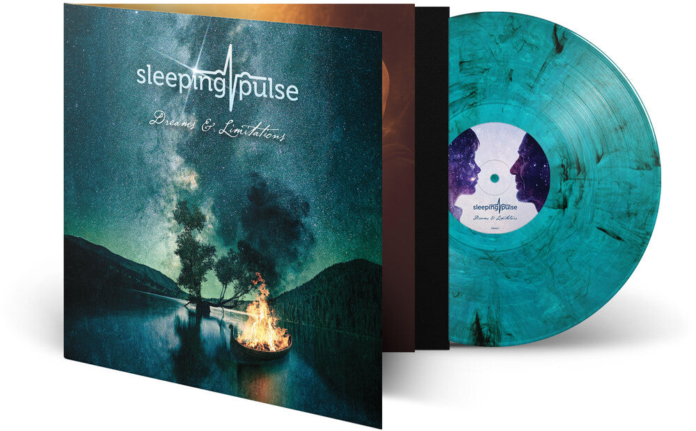 Sleeping Pulse - Dreams & Limitations [Blue & Black 140g Vinyl LP] cover artwork