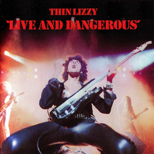 Thin Lizzy - Live and Dangerous cover artwork