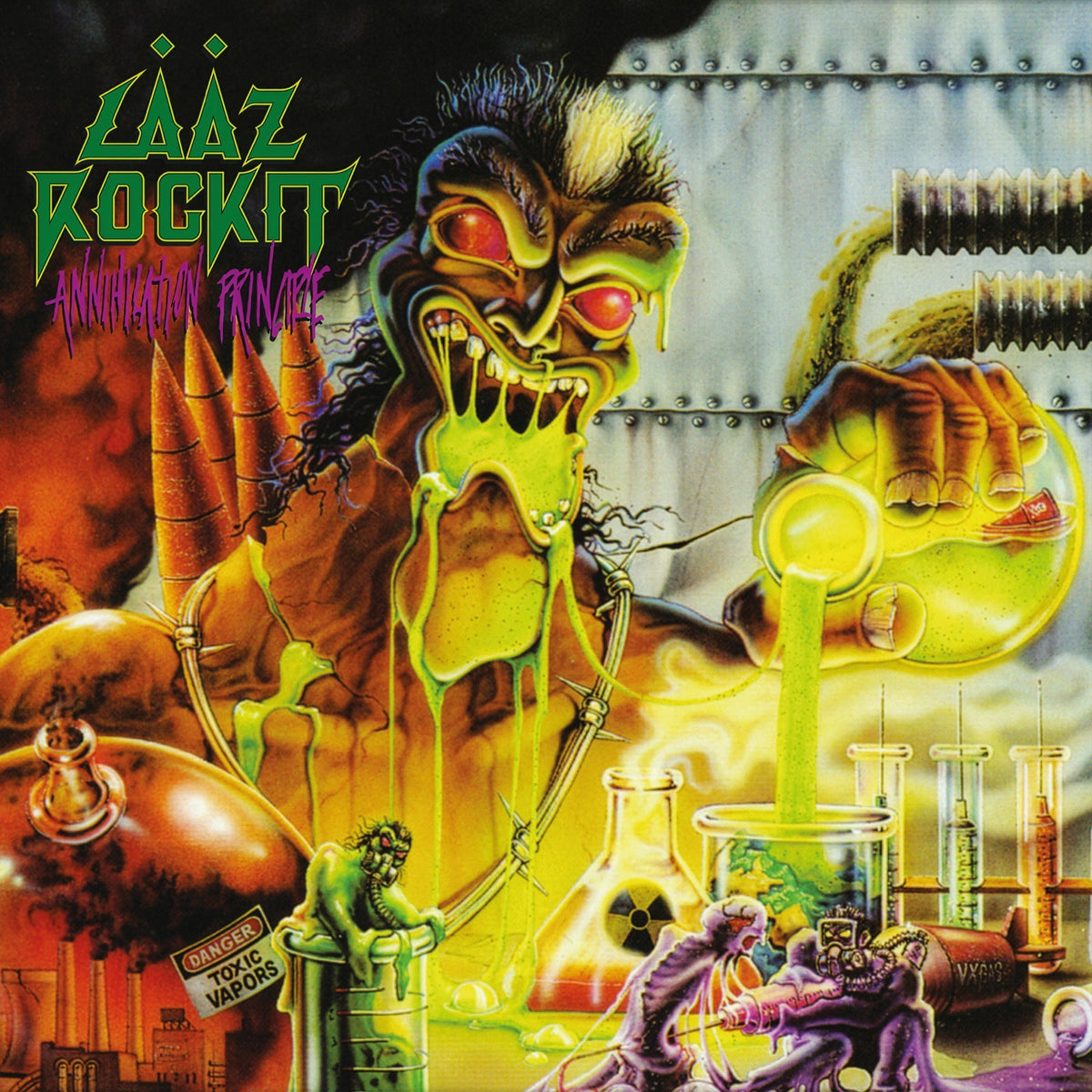 Laaz Rockit – Annihilation Principle [CD] — cover artwork