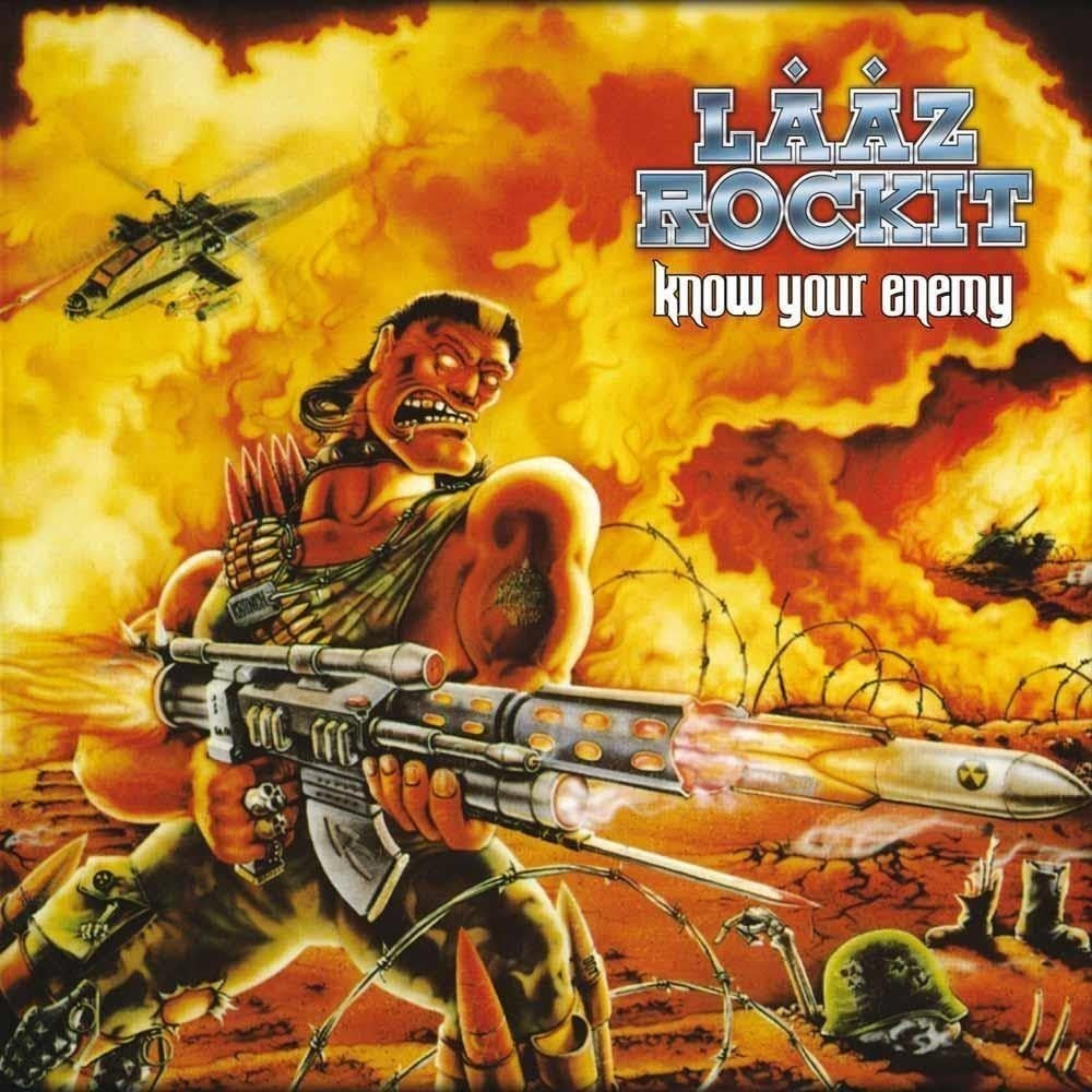 Laaz Rockit – Know Your Enemy [CD] — cover artwork