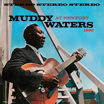Muddy Waters – Muddy Waters at Newport 1960 (Chess Acoustic Sounds Series) [180g LP] — cover artwork