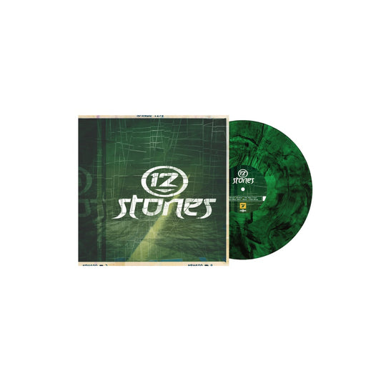 12 Stones – 12 Stones [Green & Black Marbled Vinyl LP] — cover artwork
