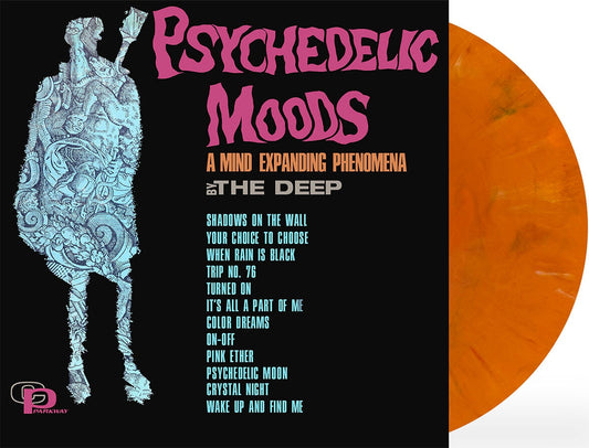 The Deep – Psychedelic Moods [Anniversary Orange Eco Vinyl LP] — cover artwork