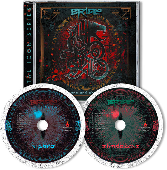 Bride – Vipers & Shadows [2CD] release artwork