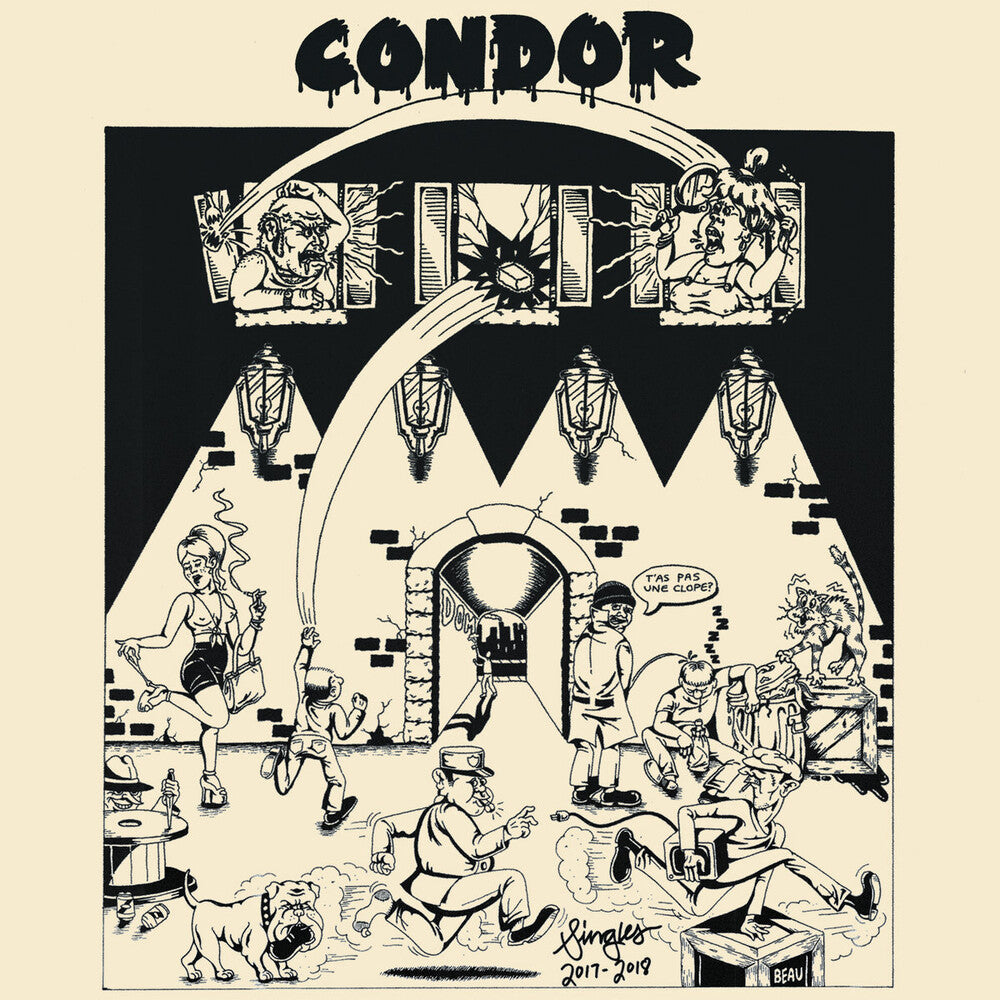 Condor – Singles 2017-2018 [Vinyl LP, Poster] release artwork