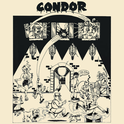Condor – Singles 2017-2018 [Vinyl LP, Poster] release artwork