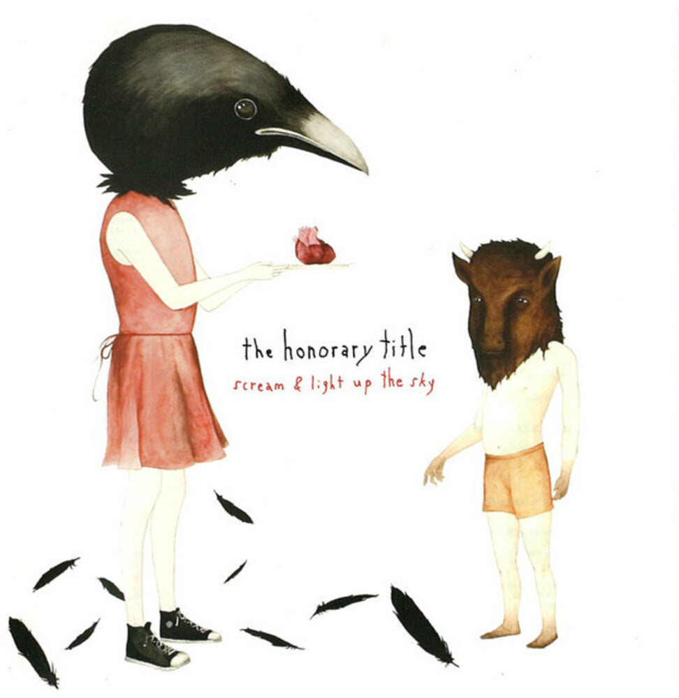 The Honorary Title – Scream & Light Up the Sky (Deluxe) [Heart on a Platter Splatter 2LP] release artwork