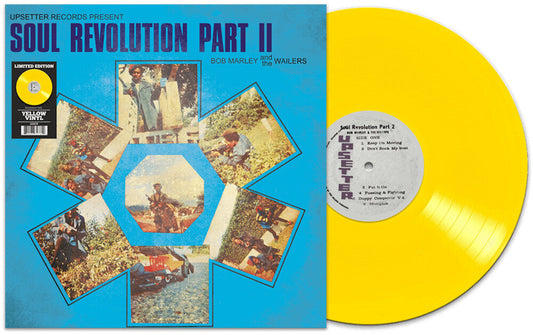 Bob Marley & The Wailers – Soul Revolution Part II [Yellow Vinyl LP] release artwork