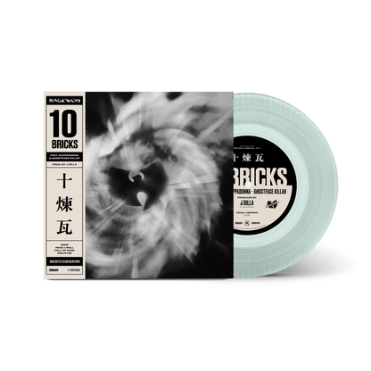 Raekwon – 10 Bricks (feat. Ghostface Killah & Cappadonna) [Coke Bottle Clear 7" Vinyl] release artwork