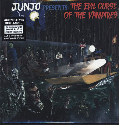 Henry 'Junjo' Lawes / Scientist – Junjo Presents: The Evil Curse of the Vampires album artwork and packaging