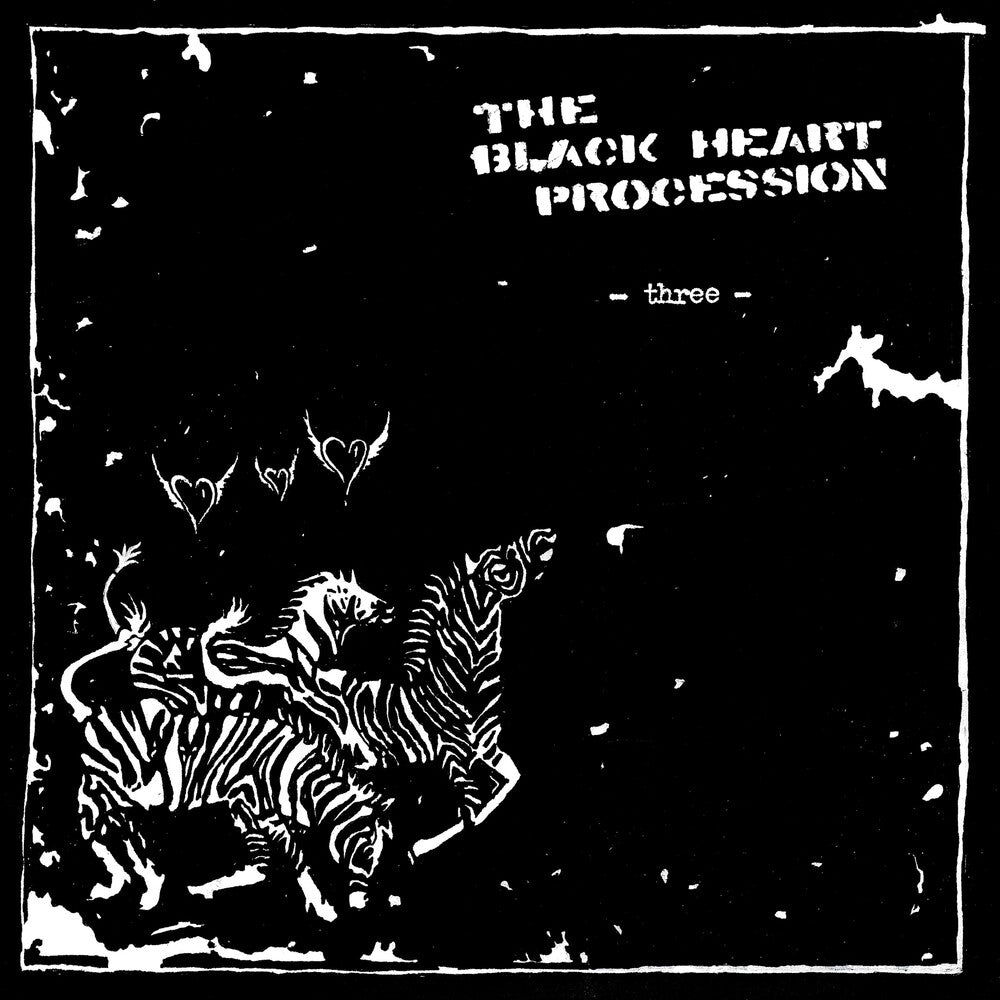 The Black Heart Procession – Three [Blue Vinyl LP] release artwork