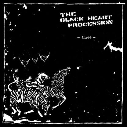 The Black Heart Procession – Three [Blue Vinyl LP] release artwork