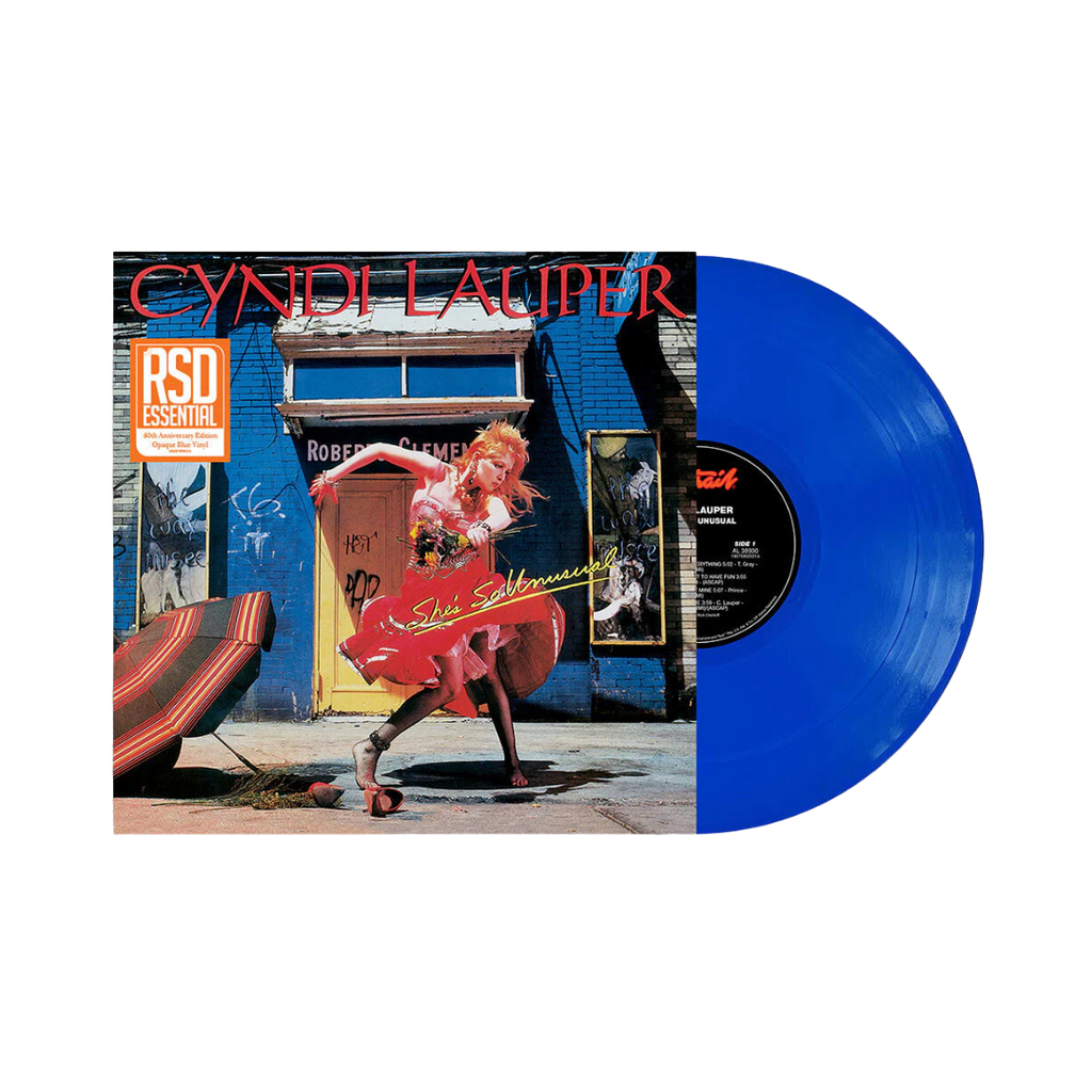 Cyndi Lauper - She's So Unusual [Blue Vinyl]