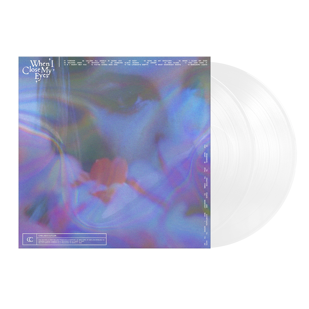 Chelsea Cutler - When I Close My Eyes [Explicit Deluxe Clear Vinyl]
