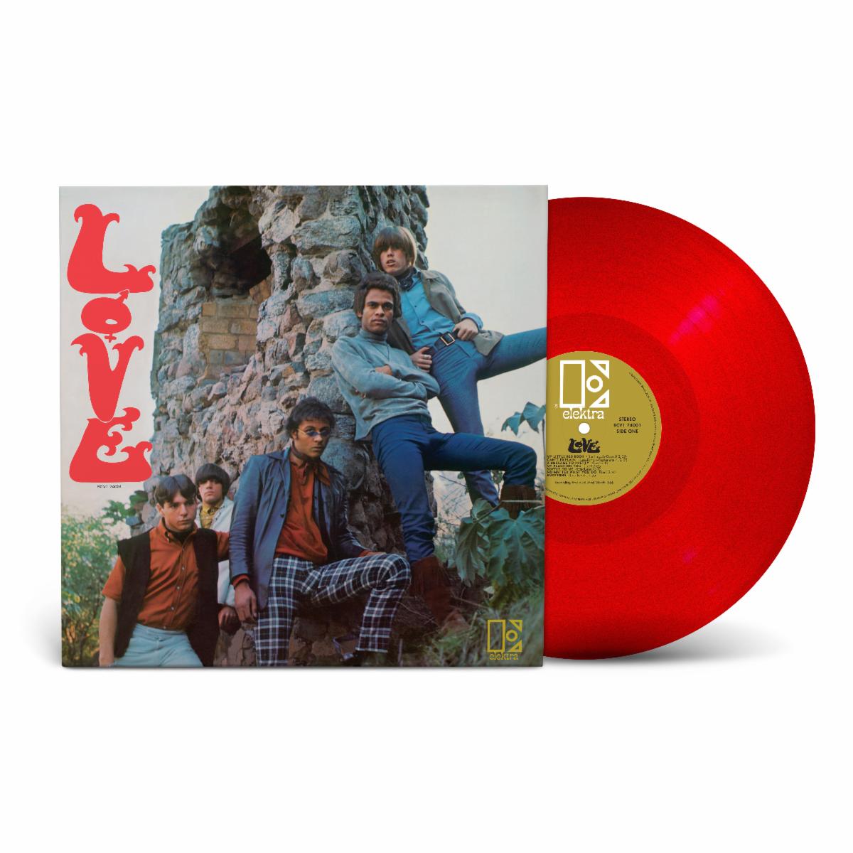 Love Transparent Red Vinyl LP