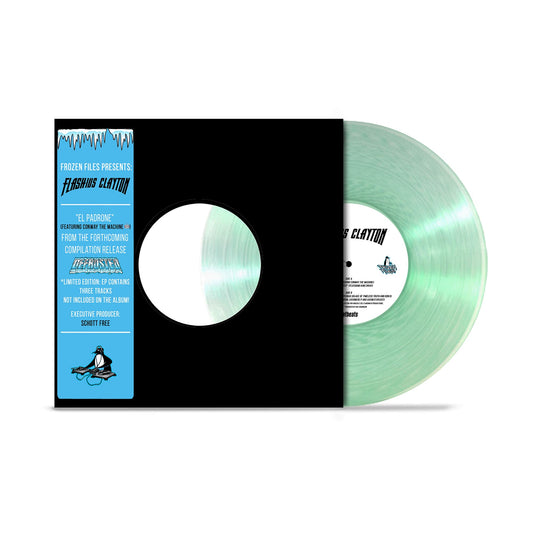 Flashius Clayton - EL PADRONE [Coke Bottle Clear Vinyl 10"] cover artwork