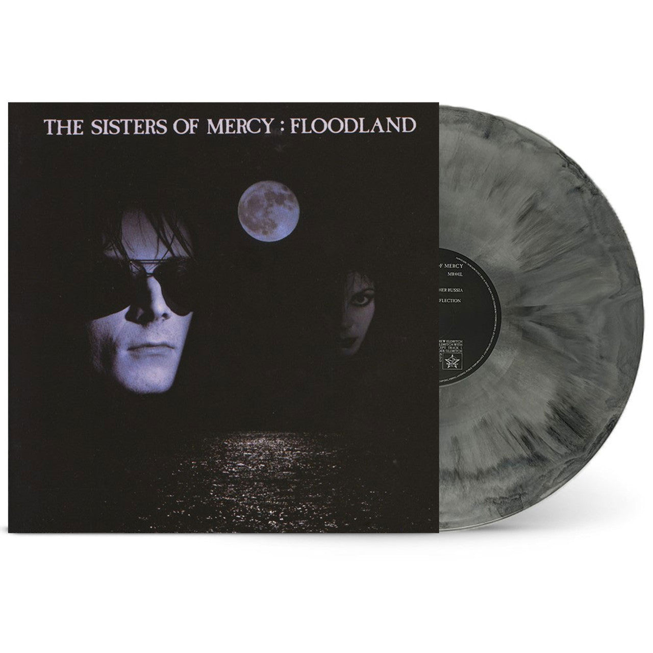 Floodland [Black Gray Marbled Vinyl] - Drowned World Records