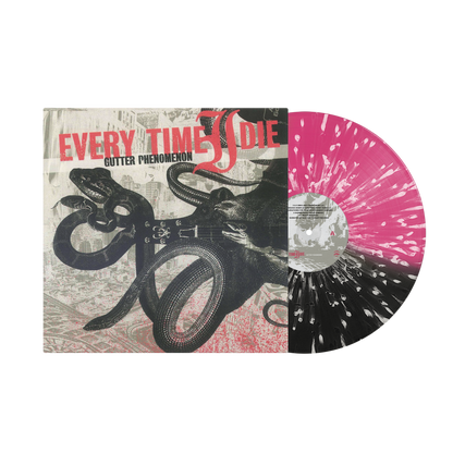 Every Time I Die - Gutter Phenomenon [Triple-Color Vinyl] - album cover and vinyl