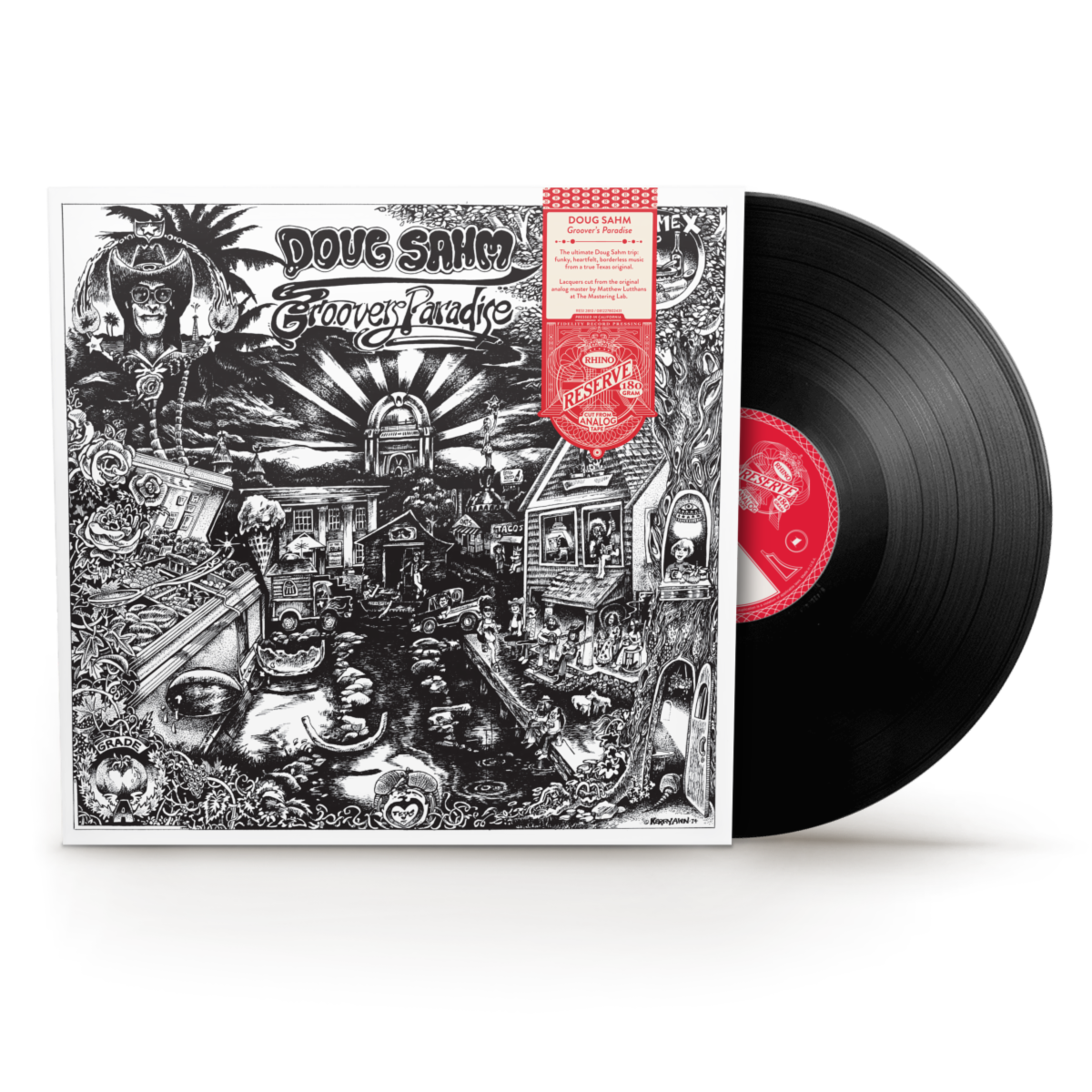 Groovers Paradise Rhino Reserve Black Vinyl LP