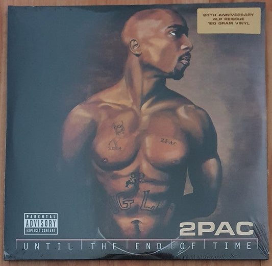2Pac – Until the End of Time portrait album cover