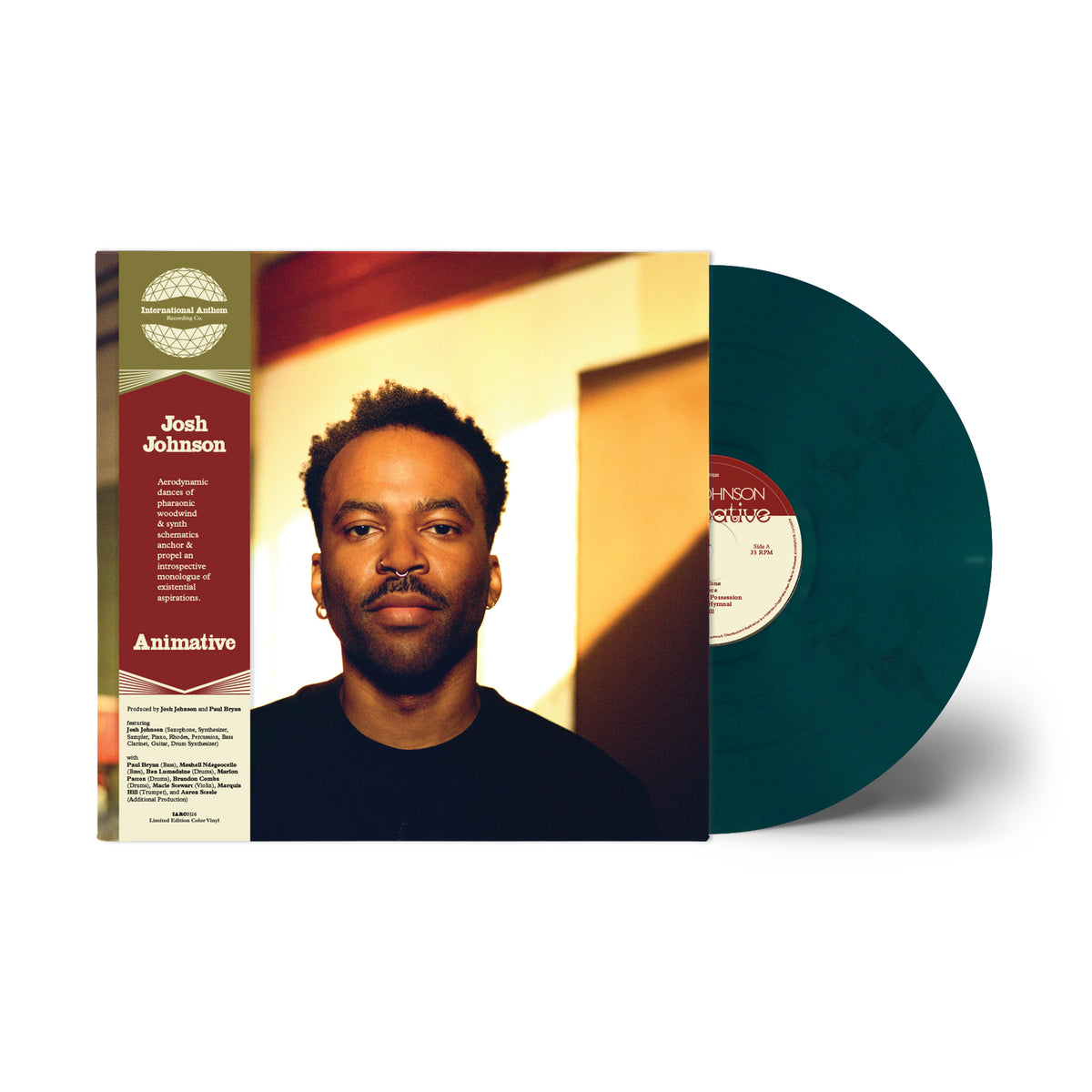 Animative Exospheric Blue Vinyl Indie Exclusive LP