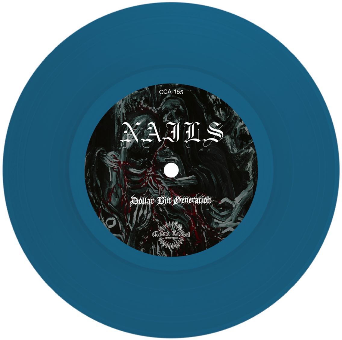Nails - Fear Based Life [Sea Blue Vinyl 7"] cover artwork